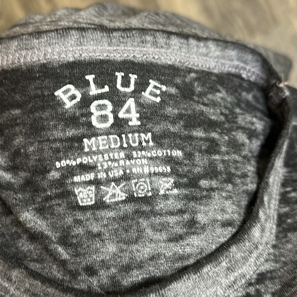 Penn State Blue 84 Charcoal Go PSU Tee‎ size medium - Picture 5 of 5